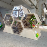 Playground Equipment Supplier - Honeycomb Bee Crawl Climb Soft Play