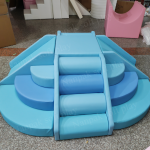 Ball Pit Supplier - Gradient Blue Sensory Ball Pit Climber Set