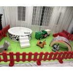 Playground Equipment Manufacturer - Farmyard Chicken Climb Slide House