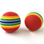 Practice Ball Supplier - 42mm Rainbow Golf Practice Foam Balls