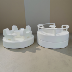 Carousel Ride Manufacturer - White Electric Motorized Merry Go Round