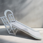 Ball Pool Set Factory - White Ball Pit Slide Ladder Set for Kids