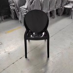 Ghost Chair Manufacturer - Black Acrylic Elegant Banquet Chairs