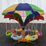 Merry Go Round Factory - Rotate Fish Plane 6-10 Seat Swing