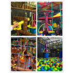 Soft Play Balls Factory - Assorted Colors Sponge Bouncy Balls