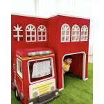 Playground Equipment Supplier - Fire Station Role Play Soft Play House