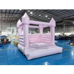 Inflatable Playground Manufacturer - Pink Bounce House with Slide
