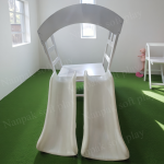 Playground Equipment Manufacturer - Double Slide 4-6ft Ball Pit Set