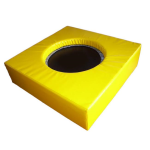 Trampoline Supplier - Square Round Soft Play Mini Jumping Trampoline