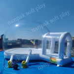 Inflatable Playground Supplier - Basketball Hoop Jumping Bounce House