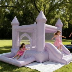 Inflatable Playground Supplier - Taro Purple Bounce House Ball Pit