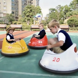 Bumper Car Supplier - Battery Electric Spinning Bumper Car Set