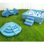 Ball Pit Supplier - Gradient Blue Sensory Ball Pit Climber Set