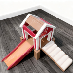 Playground Equipment Manufacturer - Farmyard Chicken Climb Slide House