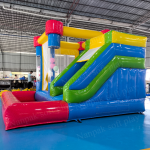 Bouncy Castle Supplier - New Colorful Commercial Inflatable House