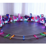 Ride-on Train Supplier - Electric Remote Control 4-10 Seat Train