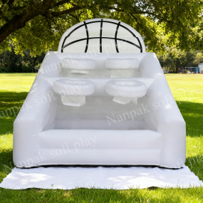 Inflatable Playground Supplier - Basketball Hoop Jumping Bounce House