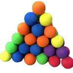 Eva Ball Manufacturer - 10-100mm Eva Soft Solid Practice Balls
