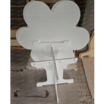 Wood Table Factory - White Plum Blossom Shape Kindergarten Table