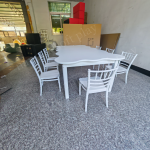 Folding Table Factory - Wave Shape Foldable Table with Chairs