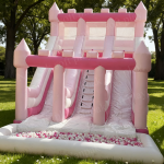 Bounce House Manufacturer - Triple Slide Castle Ball Pit House
