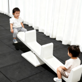 Interactive Playground Supplier - Face to Face Dual-rider Rocking Seesaw