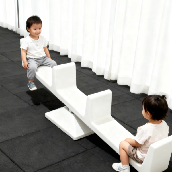 Interactive Playground Supplier - Face to Face Dual-rider Rocking Seesaw