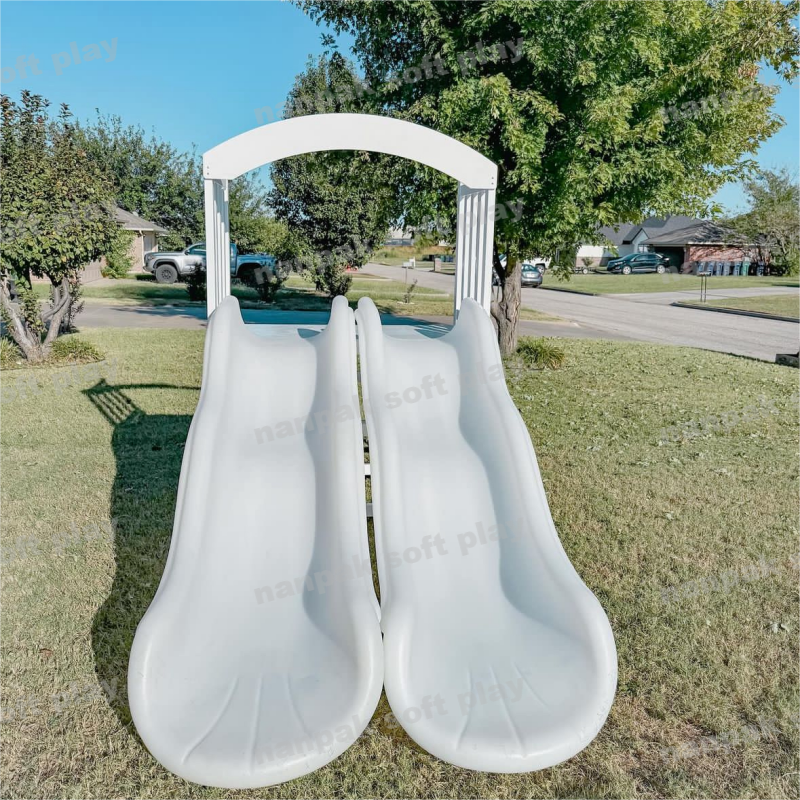 Soft Play Set Factory - 7FT Double Slide Ball Pits Equipment