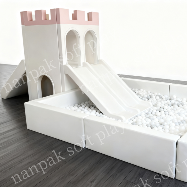 Soft Play Castle Supplier - Ball Pit and Slide Combination Set