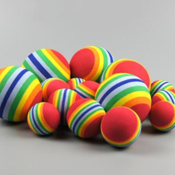 Practice Ball Supplier - 42mm Rainbow Golf Practice Foam Balls