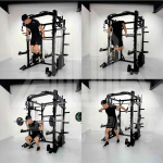 Smith Machine Supplier - Steel Squat Rack Free Weights Training