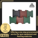 Rubber Mat Factory - Heavy-Duty 1m X 1m Black