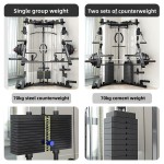 Smith Machine Manufacturer - Multi Function Half Power Rack