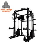 Smith Machine Supplier - Steel Squat Rack Free Weights Training