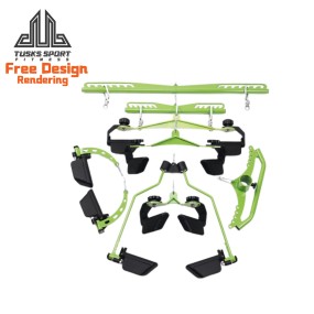 Gym Attachment Supplier - Pro Chrome Revolving Hanger