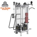 Cable Machine Supplier - 4 Stations Commercial Multi Station