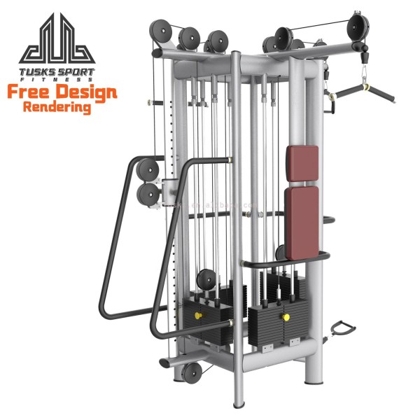 Cable Machine Supplier - 4 Stations Commercial Multi Station