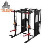Multi Smith Machine Manufacturer - Dual Pulley Cable Crossover