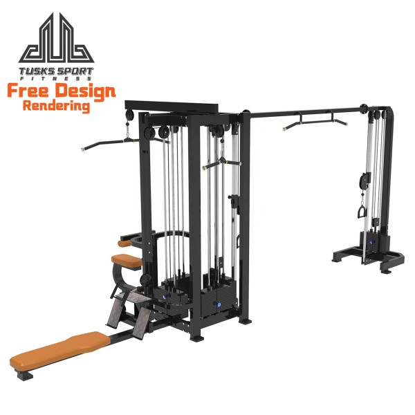 Gym Equipment Factory - 5-Station Commercial Strength Training