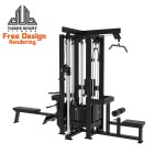 Gym Equipment Factory - 4-Person 4-Station Group Training