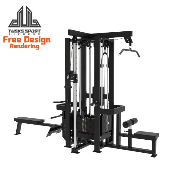 Gym Equipment Factory - 4-Person 4-Station Group Training