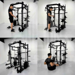 Smith Machine Supplier - Steel Squat Rack Free Weights Training
