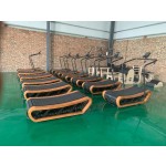 Wooden Treadmill Manufacturer - Self-Powered Curved Home Runner