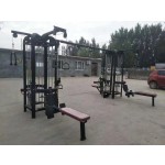 Multi Function Trainer Supplier - Crossover Latpull Down Machine