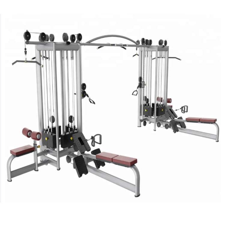 Multi Gym Supplier - 8 Station Jungle Crossover Trainer