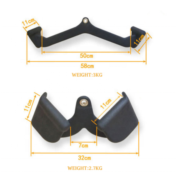 Lat Pull Down Bar Factory - Mag Grip Attachment Fitness Accessories