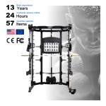 Smith Machine Factory - Weightlifting Bench Cable Crossover