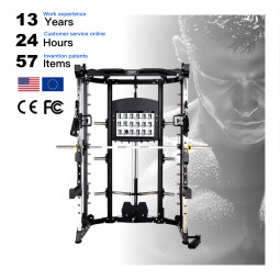 Smith Machine Factory - Weightlifting Bench Cable Crossover