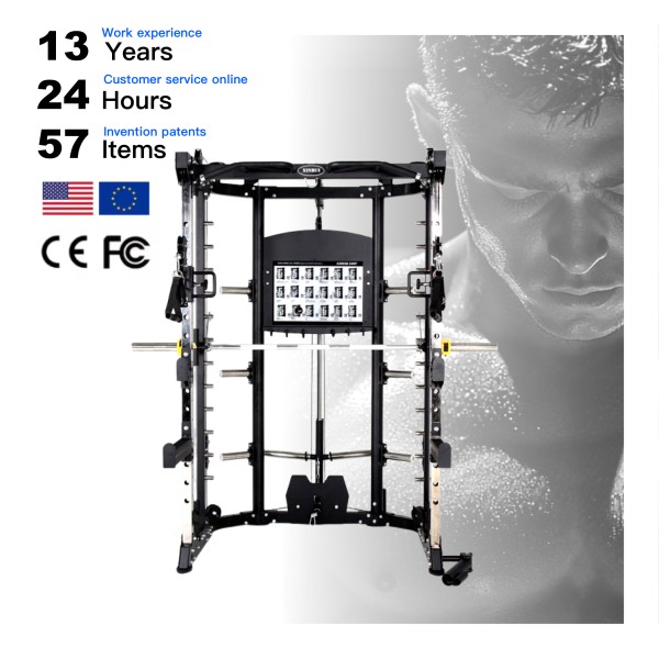 Smith Machine Factory - Weightlifting Bench Cable Crossover