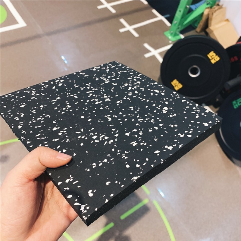 Rubber Flooring Manufacturer - Commercial Gym Recycled Rubber